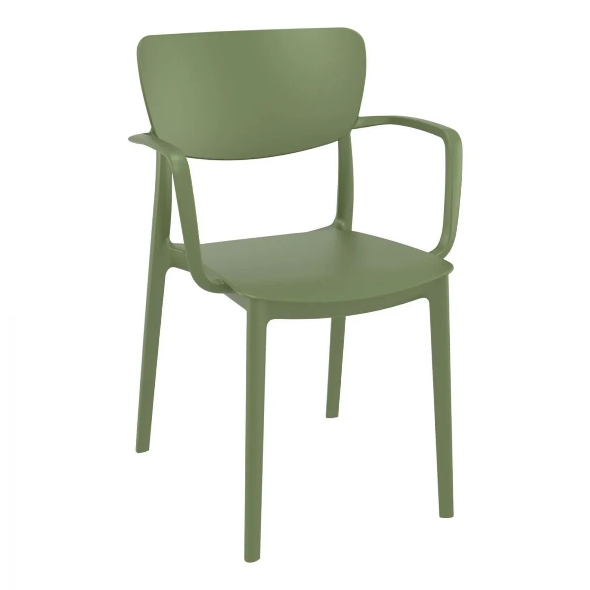 FL Lisa Hospitality Outdoor Stackable Armchair