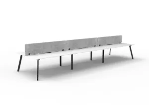 RL Eternity Double Sided Workstation with Grey Eco Panel Screen thumbnail 17