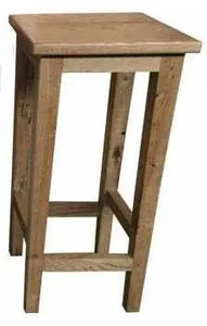 MF Oak Timber Bar and Kitchen Stool thumbnail 8