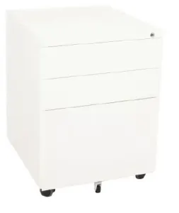 RL Go Steel 3 Drawer Mobile Pedestal thumbnail 4