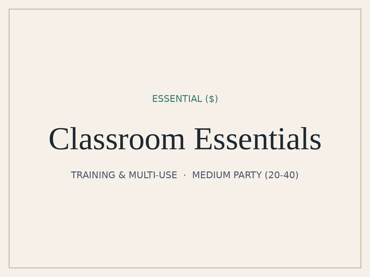 Classroom Essentials