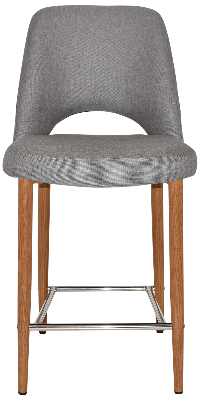 EZ STOOL ALBURY SIDE 650 METAL LIGHT OAK