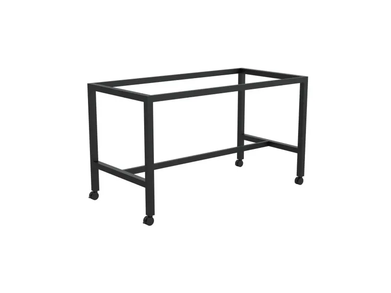 OL Axis Square Leg Mobile Bar Leaner Frame
