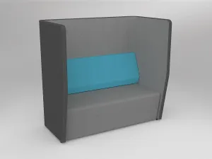 OL Motion Cape 2 Seater Quiet Space Seating thumbnail 1