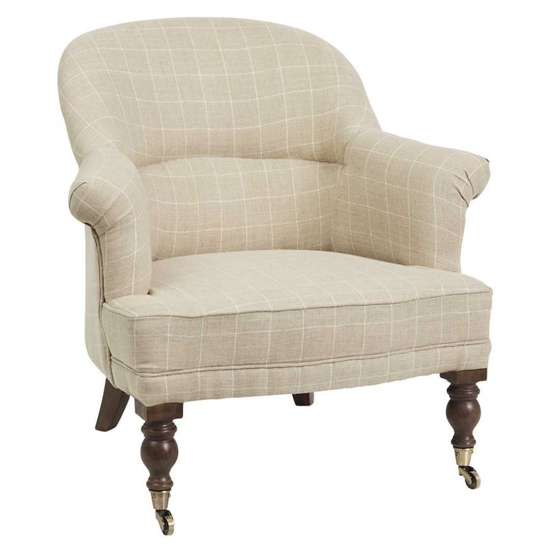 SH Fitzroy Fabric Upholstered Slipper Chair