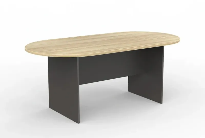 DD Meeting Table with D-end Top 1800 x 900