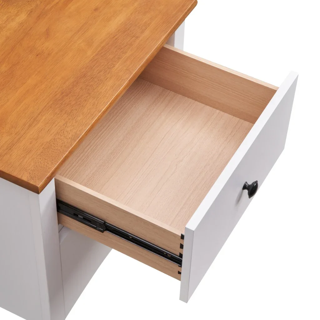 VI Courtney 2 Drawer Bedside Table
