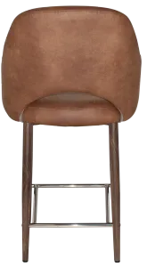 EZ STOOL ALBURY ARM 650 METAL LIGHT WALNUT thumbnail 12