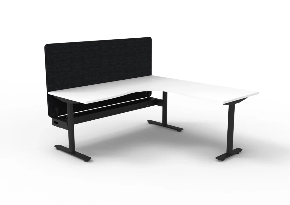 RL Halo Static Corner Workstation with Eco Panel Screen thumbnail 17