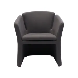 RL Clover Fabric Upholstered Breakout Area Tub Chair thumbnail 4