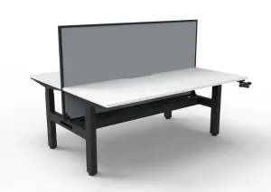 RL Boost Crank 2-User Double Sided Height Adjustable Workstation thumbnail 11