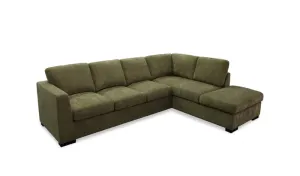 EL Dion Fabric Upholstered 5 Seaters Corner Chaise thumbnail 1