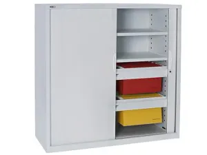 RL GO Tambour 900mm Wide Sliding Door Cupboard thumbnail 3