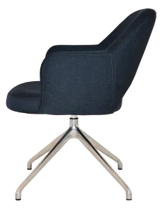 EZ ARM CHAIR ALBURY TRESTLE V2 POLISHED ALUM thumbnail 5