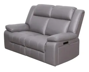 VI Cooper Fabric Upholstered 2 Seater Electrical Recliner Lounge thumbnail 4