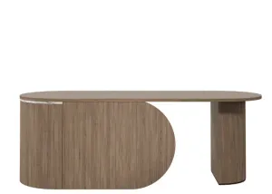 DD Jessie Curved Front Panel Executive Desk thumbnail 2