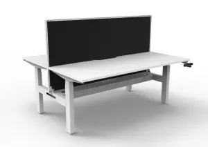 RL Boost Crank 2-User Double Sided Height Adjustable Workstation thumbnail 13