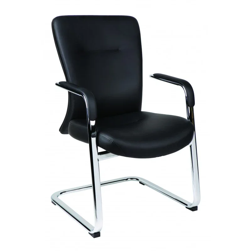 MA Bentley PU Leather Upholstered Cantilever Armchair
