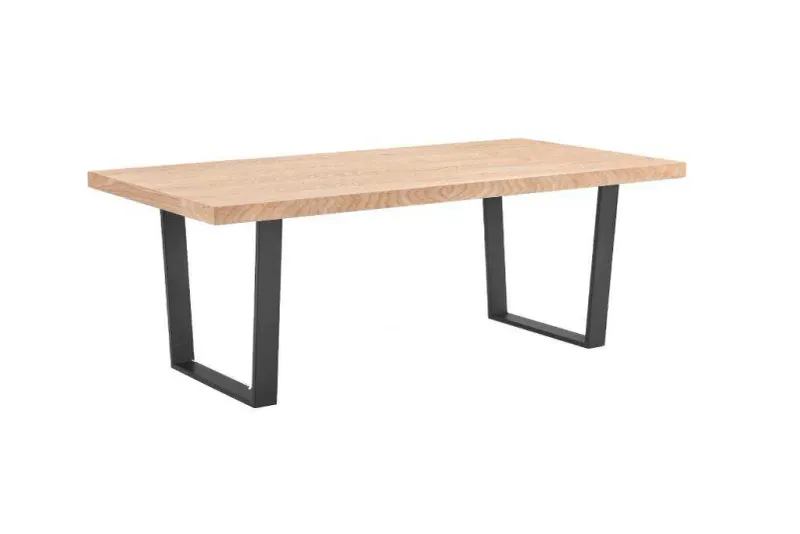 VI Boston MDF Top Metal Base Dining Table