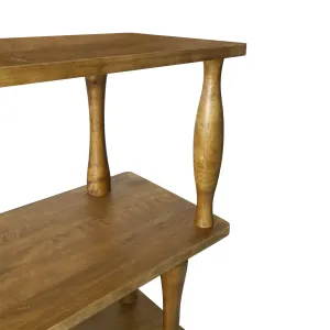 CR Carlos Solid Timber 4 Shelf Bookcase thumbnail 5