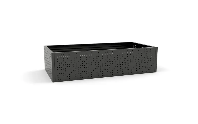 OL Agile Metal Planter Box for Tambour Storage