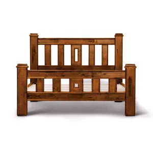 VI Jamaica Solid Timber Traditional Design Queen Bed Frame thumbnail 2