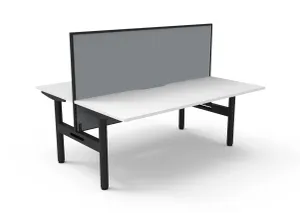 RL Halo Static Back to Back 2 User Workstation with Framed Screen thumbnail 19