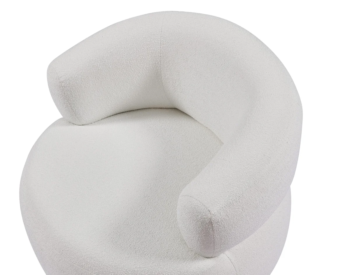 BT Bellissimo Oro Swivel Arm Chair with Gold Base
