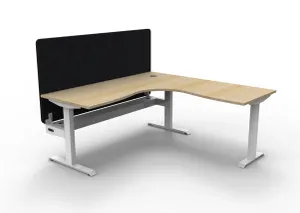 RL Boost Static Corner Desk with Eco Panel Screen thumbnail 17