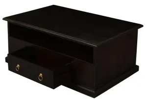 CT Tasmania Solid Timber 2 Drawer Coffee Table thumbnail 6