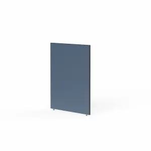 OL Edge25 Floor Mounted Desk Screen - Black Frame thumbnail 2