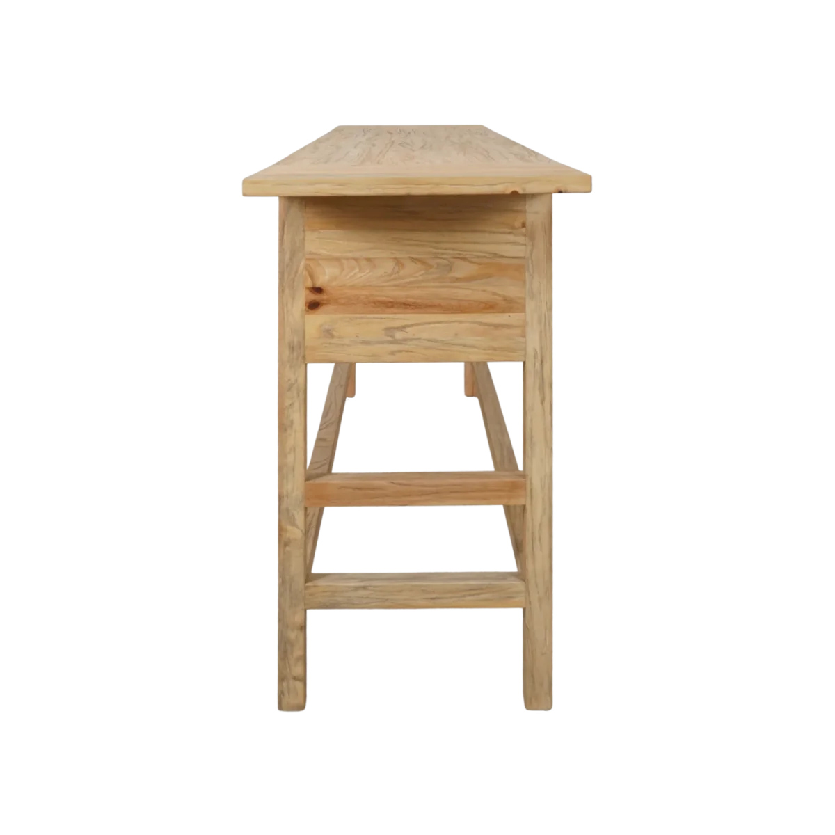 CR Sonoma Solid Timber 3 Drawer Console Table