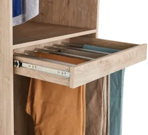 HE Bronte Wardrobe with Cloth Hanging and Pants Rack thumbnail 4