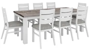 VI Homestead Solid Timber Fabric Seat Dining Chair thumbnail 5