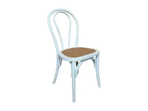 MF Bentwood Rattan Seat Stackable Dining Chair thumbnail 8