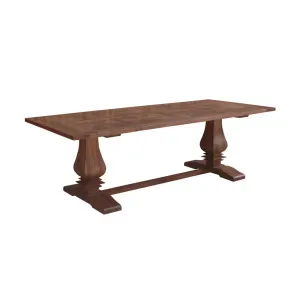 VI Kensington Parquetry MKII 2.45m and 3m Dining Table – Oak thumbnail 2