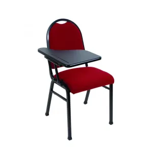 MA Bistro Fabric or Vinyl Upholstered Stackable Lecture Chair thumbnail 1
