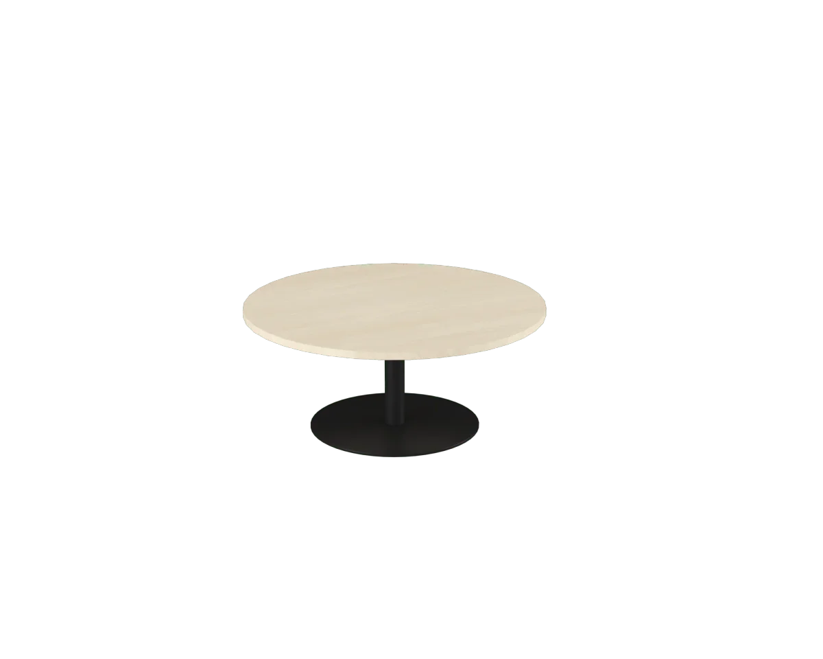 OL Metal Disc Base Round Coffee Table