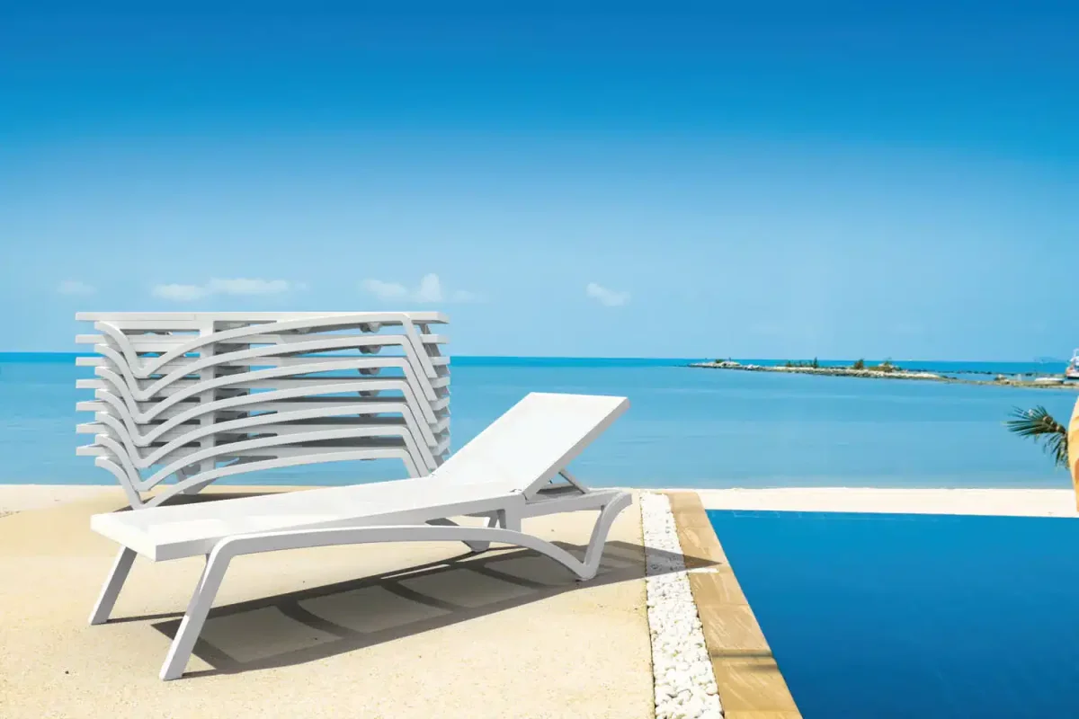 FL Pacific Hospitality Stackable Sunlounger thumbnail 10