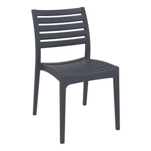FL Ares Hospitality Outdoor Stackable Chair thumbnail 8