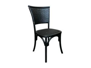 MF Provincial Oak Timber Frame with Rattan Dining Chair thumbnail 1