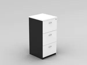 GP OMsystem Commercial Office 3 Drawer Filing Cabinet thumbnail 4