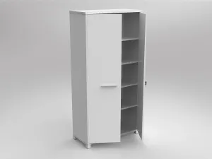 OL Axis Cupboard Lockable Storage Cabinet - 1.8 M High thumbnail 3