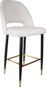 FL Semifreddo Fabric Upholstered Metal Leg Hospitality Bar Stool thumbnail 1