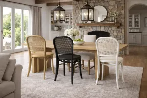 MF Bahamas Dining Chair in Rattan Seat & Backrest thumbnail 10