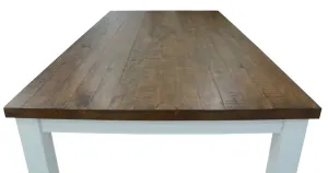 VI Montreal Solid Timber Two Tone Dining Table thumbnail 4