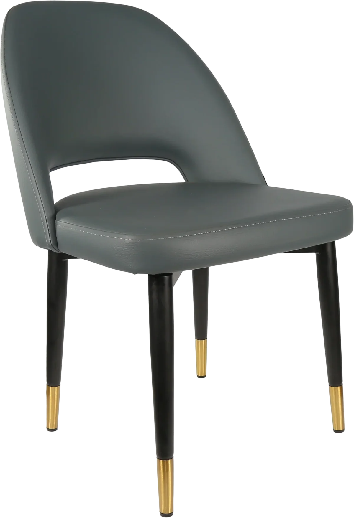 FL Semifreddo Vinyl Upholstered Metal Legs Hospitality Chair