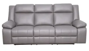 VI Cooper Fabric Upholstered 3 Seater Electrical Recliner Lounge thumbnail 1